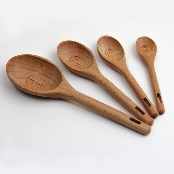 Kitense® Wooden Measuring Spoons