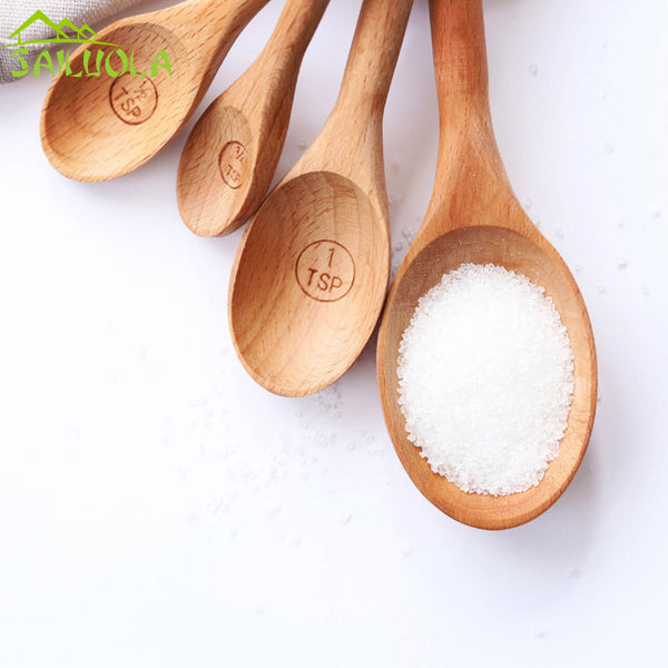 Kitense® Wooden Measuring Spoons