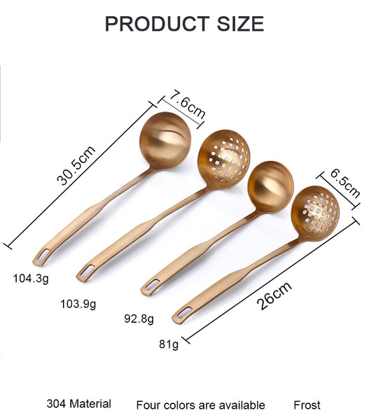 Kitense® Copper Ladle Set
